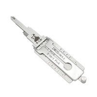 Outil de décodage de serrures de voiture Lishi 2 en 1 Pick DW05 CH1 V2, outils professionnels de serrurier pour la réparation des serrures de véhicules