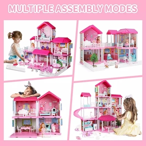 Casa de Muñecas de Ensueño con Muebles y Muñecas <span class=keywords><strong>para</strong></span> <span class=keywords><strong>Niñas</strong></span> Pequeñas, Juego de Simulación, <span class=keywords><strong>Juguetes</strong></span> Perfectos <span class=keywords><strong>para</strong></span> Niños Pequeños con Accesorios - Product Image 6