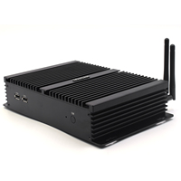 Hystou K4 Intel I5 Mini PC industriel 2.5 pouces HDD/SSD 16GB RAM 2.5G Gigabit Ethernet double LAN sans ventilateur large température nouveau