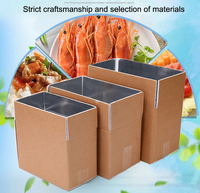 5mm Verstärkte Wellpappe Starre Box Stoßfeste Isolierte Transportverpackung Prägung Matt-Laminierung Anpassbare Größen