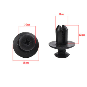 Remaches de Expansión de Plástico para Automóviles, Repuestos para Reparación de Parachoques, Clips de Nylon, Sujetadores - Product Image 3