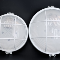 Lampe d'intérieur moderne ovale, modèle 333067, en plastique, douille E27, puissance 60W, 220V AC, IP65, étanche, couvercles de lampe