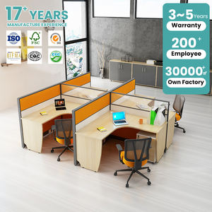 Escritorio de trabajo de oficina de fábrica, muebles, personal, trabajador, <span class=keywords><strong>mesa</strong></span> de taller, estación de trabajo para uso de <span class=keywords><strong>centro</strong></span> de llamadas - Product Image 1