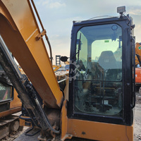 Excavatrice CAT 306 d'occasion à vendre, 7,2 tonnes, pour projets d'aménagement paysager, fournisseur de machines d'occasion, CAT306E2 CAT307 CAT307.5