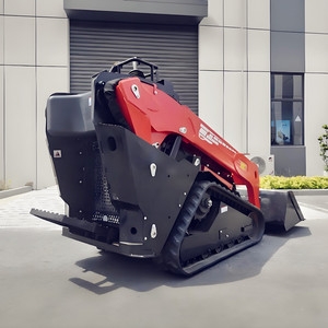 Trung thực hm1000t Mini Skid DIESEL loader với Kubota 25HP động cơ đa chức năng lưu lượng cao tập tin đính kèm - Product Image 2
