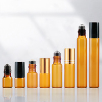 Flacons à bille en verre de luxe pour huiles essentielles et parfums en 2 ml, 3 ml, 5 ml, 10 ml avec emballage personnalisé