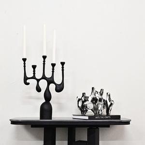 Nueva moda Vintage Arte Creativo artesanías para el hogar decoraciones de escritorio candelabro accesorios libro decoración suave - Product Image 1