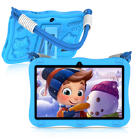 Tablettes K7 Pro Protection des yeux 7 pouces Android Tablettes d'apprentissage pour enfants Logiciels éducatifs pour jeux Tablette PC pour enfants
