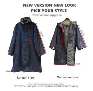 <span class=keywords><strong>Bata</strong></span> de Cambio de Surf para Adultos, Personalizada, Extra Grande, Gruesa, Resistente al Viento e <span class=keywords><strong>Impermeable</strong></span>, con Forro Polar para la Playa - Product Image 6