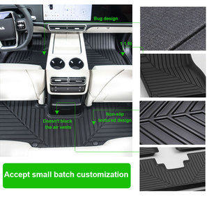 Alfombrilla de Piso para Auto con Volante a la Derecha, Impermeable, de Fábrica, 5D TPE, para Toyota Hiace RHD, Alfombra de Piso Impermeable - Product Image 4