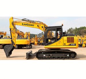 Excavatrice sur chenilles de haute qualité de 15 tonnes Liugong 915E, excavatrice pour travaux de terrassement - Product Image 1