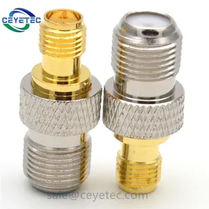 F Coaxial Adapter Straight F Female Jack To Sma Connector Adapter