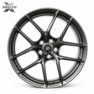 Jantes en aluminium forgé sur mesure XINGTU 6061-T6, jantes Y-Spoke Gunmetal tendance, PCD 5x112 5x114.3 pour <span class=keywords><strong>BMW</strong></span> Audi Tesla 18-24 - Product Image 2