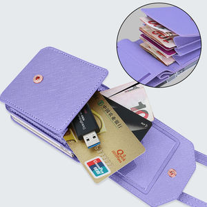 VIETAO Nouveau Design Crossbody Strap Purple Leather Wallet Phone Case pour Samsung pour Galaxy <span class=keywords><strong>Z</strong></span> <span class=keywords><strong>Flip</strong></span> <span class=keywords><strong>4</strong></span> & 3 Functional <span class=keywords><strong>Z</strong></span> <span class=keywords><strong>Flip</strong></span> <span class=keywords><strong>4</strong></span> Case - Product Image 3