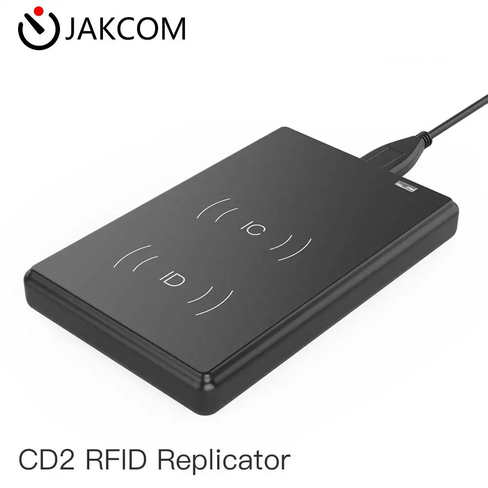 JAKCOM CD2 Pembaca Kartu Kontrol Akses RFID Replicator Baru Bagus Daripada Pemindai Chip Hewan Jarak Jauh 5 Meter Uhf Rfid Android