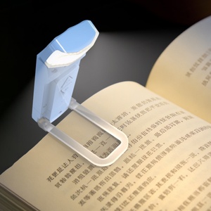 USB Rechargeable LED Book Light Mini Brightness Adjustable 4-Mode Reading Light Clip Eye Care Features Bedtime Reading - Product Image 2