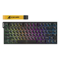 Nuevo Teclado Mecánico con Cable para Laptop Attack Shark R82HE, Plástico, para Juegos, Interruptor Magnético RT 0.005mm, Frecuencia de Sondeo de 8k, RGB, Ergonómico