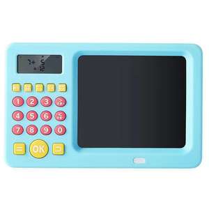 Tablette d'écriture LCD multifonctionnelle avec calculatrice arithmétique orale, banque de millions de questions, correction de dessins, machine d'apprentissage, jouets <span class=keywords><strong>math</strong></span>ématiques - Product Image 1