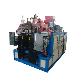 Mesin cetak tong biru Hdpe 200 Liter 55 galon pembuatan cetakan Drum plastik mesin cetak tiup