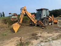 Penjualan terlaris Case580 SuperM ekskavator Backhoe 4x4 JCB 3CX Cat416 berkualitas tinggi cocok untuk konstruksi pertanian asli murah