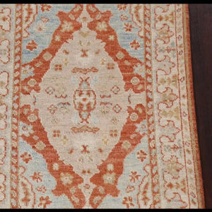 พรมขนแกะทำมือขนาด8x10ย้อมสีผักโอเรียนเต็ลสีเขียว - Product Image 3