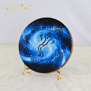 L'anima di cristallo 16 "-22" ha personalizzato il tamburo dell'onda di <span class=keywords><strong>colori</strong></span> il suono degli strumenti di guarigione della natura - Product Image 1