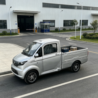 Mini camionnette électrique LIMO K8 2 places, nouvelle camionnette de livraison, mini camions de fret électriques chinois, 4 roues avec EEC COC