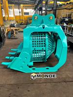 Bucket Penyaring Putar MONDE MSB02 untuk Excavator 4 Ton, Pengolahan Material Tanah & Lanskap