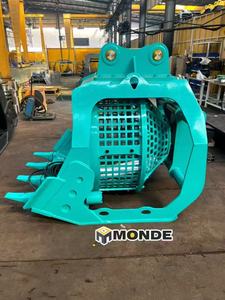 Bécher rotatif de criblage MONDE MSB02 pour mini-excavatrices de <span class=keywords><strong>4</strong></span> tonnes, traitement des sols et des matériaux paysagers - Product Image 3