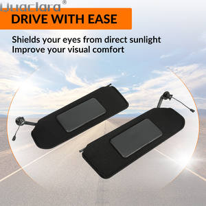 Pare-soleil de voiture pour Chevrolet Corvette C5 1997-2004 NEUF avec miroir de courtoisie, paire 10442033 10442034 - Product Image 6