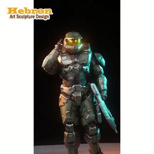 Robot portable personnalisé pour les fêtes, costume de robot portable fait main, Master <span class=keywords><strong>Chief</strong></span> - Product Image 1