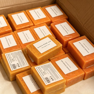 Jabón de Ácido Kójico y Cúrcuma, Etiqueta Privada Personalizada para Pequeñas Empresas, Entrega Rápida, Limpiador Corporal de Fábrica - Product Image 3