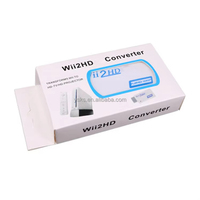 Convertidor de Salida de 3.5MM 1080P para Nintendo Wii a TV HD, PC, Conector de Audio y Video AV, Adaptador