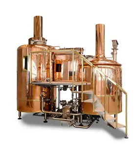 500 litre bakır bira mayalama ekipmanı mikro bira fabrikası bira yapma