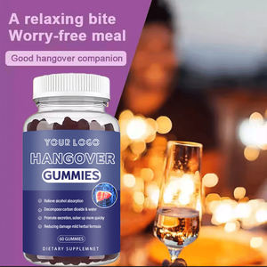 Oem kualitas baik mabuk Gummies <span class=keywords><strong>Liver</strong></span> <span class=keywords><strong>Detox</strong></span> Anti Hangover Gummies Label pribadi alkohol Relief hiber up Mies - Product Image 4
