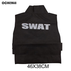 ของเล่นจำลองพลาสติกอาวุธปืนไฟฟ้าเด็กกองทัพ <span class=keywords><strong>Swat</strong></span> ตำรวจเสื้อกั๊กของเล่น - Product Image 5