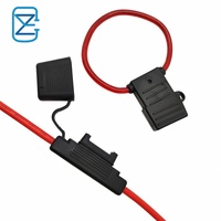 Support de fusible automobile étanche en cuivre Maxi, 10AWG, robuste, pour circuit en ligne, 20kA, à fort pouvoir de coupure - Vente chaude