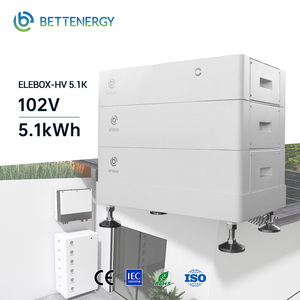 Batería de Litio para Almacenamiento Solar Bettenergy ELEBOX HV-5.1K 102V 200AH IP65, Paquete de Baterías Apilables - Product Image 4