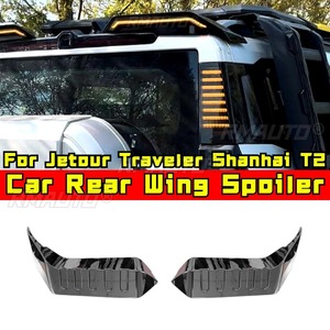 Accessoires de spoiler de toit arrière LED pour voiture de voyageur, pour Jetour Shanhai T2, aileron de toit arrière de voiture, pièce de modification extérieure - Product Image 1