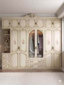<span class=keywords><strong>Armoire</strong></span> Moderne pour Enfants en Bois Massif Écologique, Penderie Autoportante Grande Capacité pour Chambre Compacte, Meuble de Rangement Personnalisé - Product Image 5
