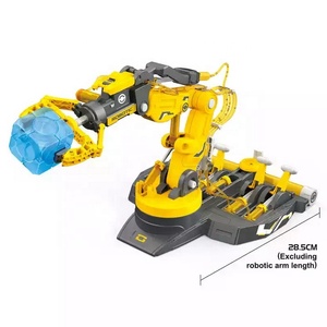 Jouets robotiques STEM 3 en 1 à monter soi-même, bras robotique <span class=keywords><strong>hydraulique</strong></span>, 220 pièces, <span class=keywords><strong>jouet</strong></span> éducatif STEAM pour enfants - Product Image 2