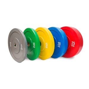 Pesas Libres para Gimnasio, Discos de Pesas Profesionales de 0.5kg/1.25kg/2.5kg/5kg/10kg/15kg/20kg/25kg, Recubiertos de Goma Pura, de Hierro Fundido - Product Image 1