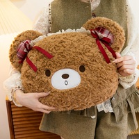 Peluche d'ours personnalisée mignonne, jouet en peluche personnalisable, ours en peluche, coussin en peluche doux, peluches Kawaii, cadeaux, vente en gros, OEM, ODM