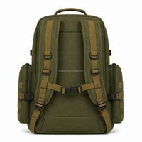 Sac à dos tactique de chasse en plein air personnalisé, système MOLLE, grande capacité, durable, résistant à l'eau, multi-compartiments, camping, randonnée