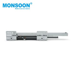 Furniture Hardware Undermount Ultra <b>Thin</b> Metal Slim Drawer Box Kitchen Storage Soft Closing Drawer System for Kitchen <b>Cabinets</b> - Product Image 5