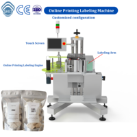 Machine d'étiquetage automatique en ligne SKILT pour sachets et sacs