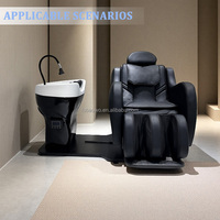 Mobilier de salon professionnel personnalisé Lits de massage thaïlandais Lit de spa principal Équipement Lit avec shampoing en stock