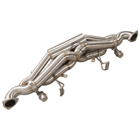 Sistema de Escape Catback Valvetronic al por Mayor de Fábrica para Porsche 718 GT4 RS 4.0L SS304, Silenciador de Alto Rendimiento, Mejora del Sonido