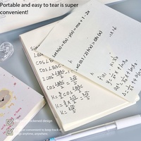 Carnet A6 120 feuilles vierges, motif animaux mignons, style Kawaii Ins, papier Dowling 75g, reliure sans colle, papeterie
