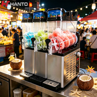 Machine à slush simple d'utilisation pour la production de boissons glacées, répondant aux différentes demandes de marchés régionaux.